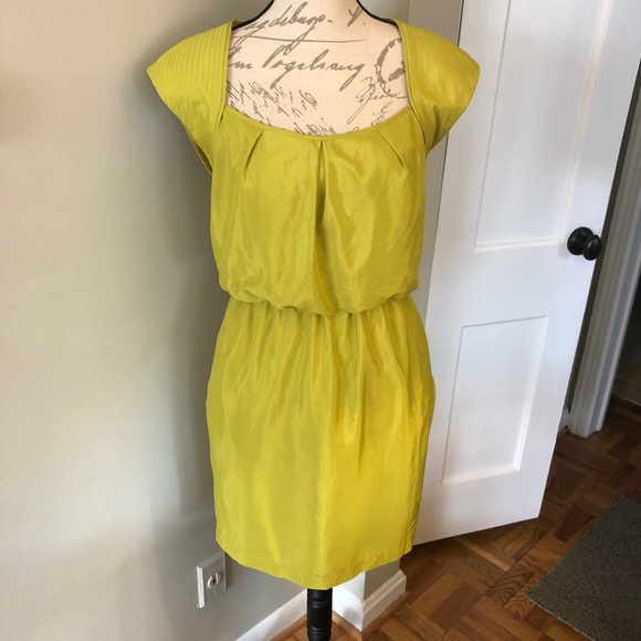 Jessica Simpson Lime Green Dress Size 6 - Picture 1 of 8